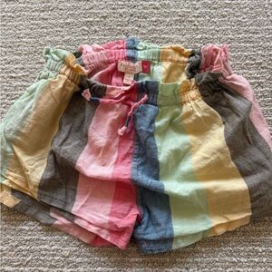 Pink chicken shorts size 7